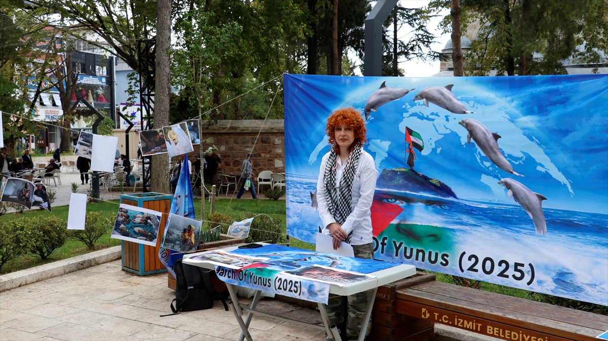 Gazze’ye destek için Kudüs'e yürüyüş başlatan İranlı aktivist Kocaeli'ye ulaştı