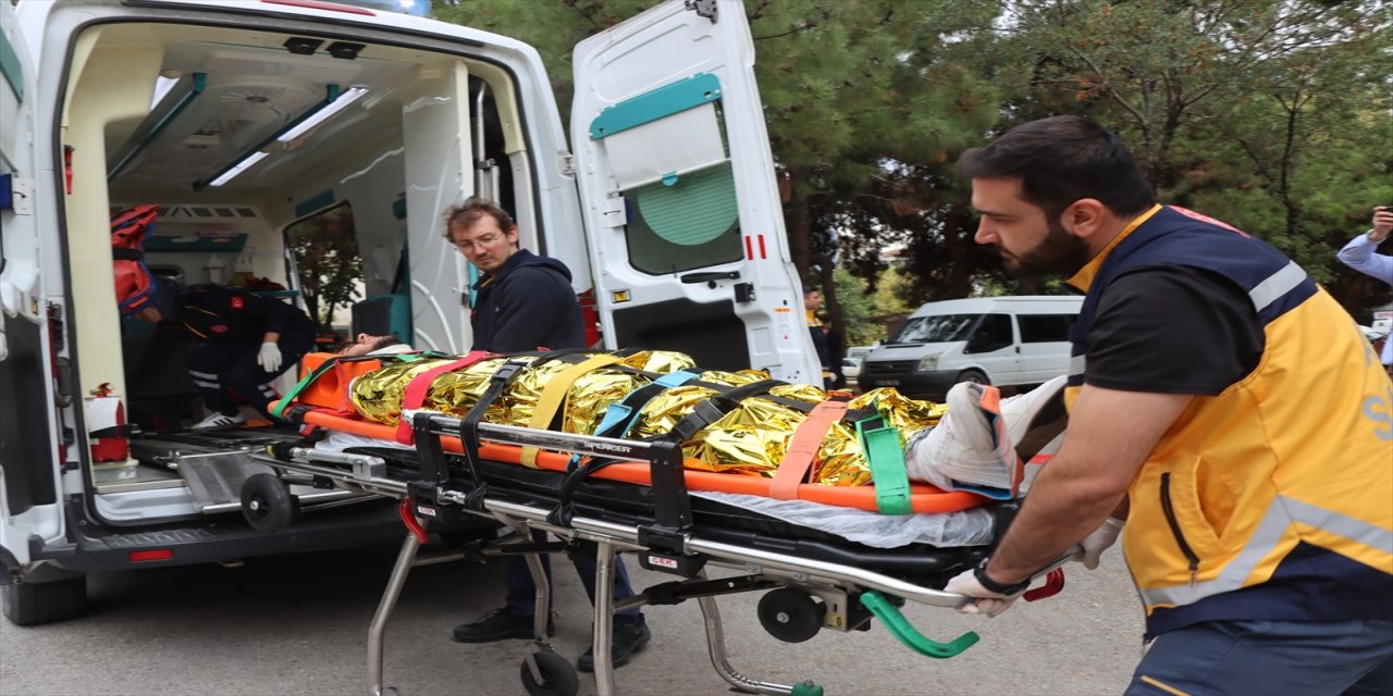 Kırklareli’nde 7,5 büyüklüğünde deprem senaryosuyla geniş kapsamlı afet tatbikatı yapıldı