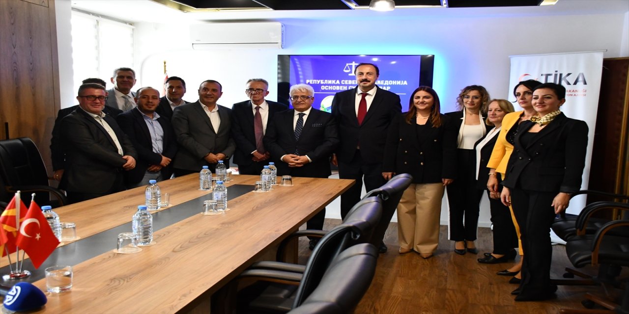 TİKA’dan Kuzey Makedonya’ya sağlık ve yargı desteği