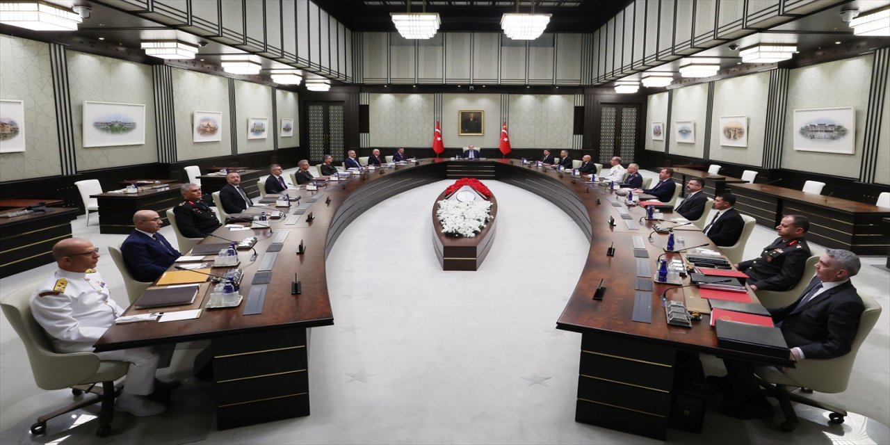 Cumhurbaşkanlığında Milli Güvenlik Kurulu toplandı