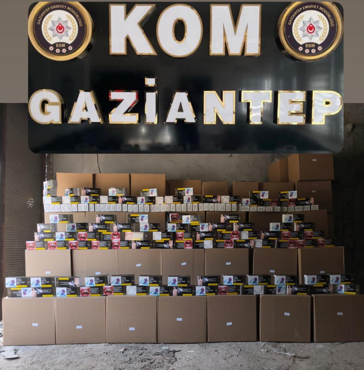 Gaziantep'te kaçakçılık operasyonunda yakalanan 2 zanlı tutuklandı