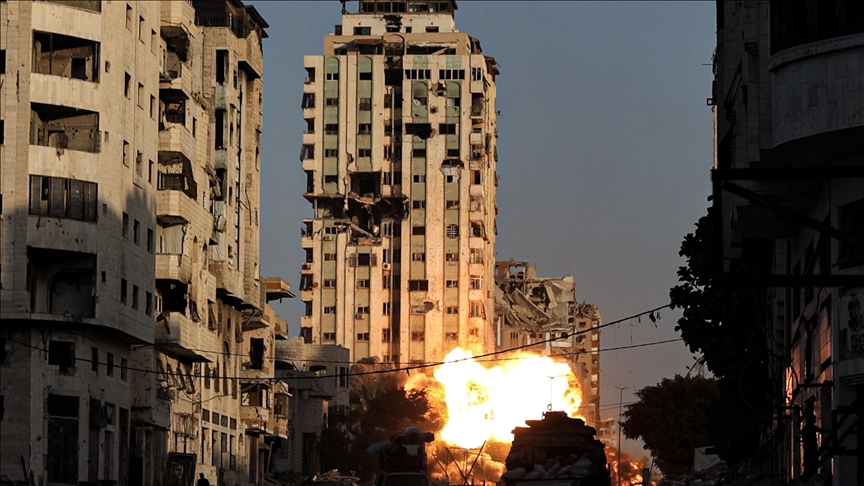 BM, İsrail'in Gazze'de ağır bombardımana devam ettiğini belirtti