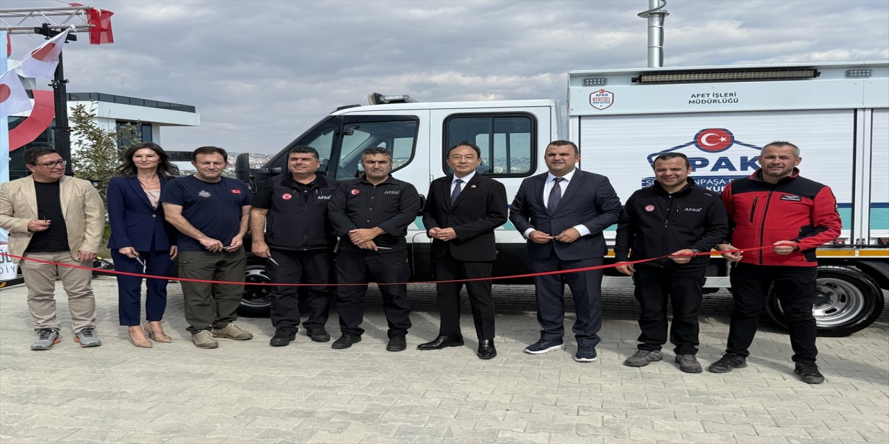 Japonya’dan Tekirdağ Süleymanpaşa Belediyesi’ne arama kurtarma aracı hibesi