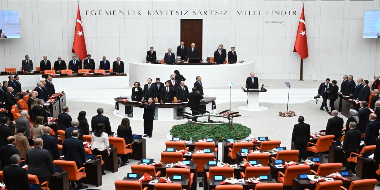 Cumhurbaşkanı Erdoğan Meclis’te 28. Yasama Yılı’nı açtı