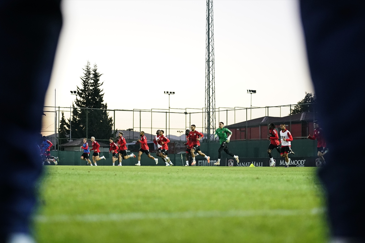 Gaziantep FK, Fatih Karagümrük maçı hazırlıklarına devam etti