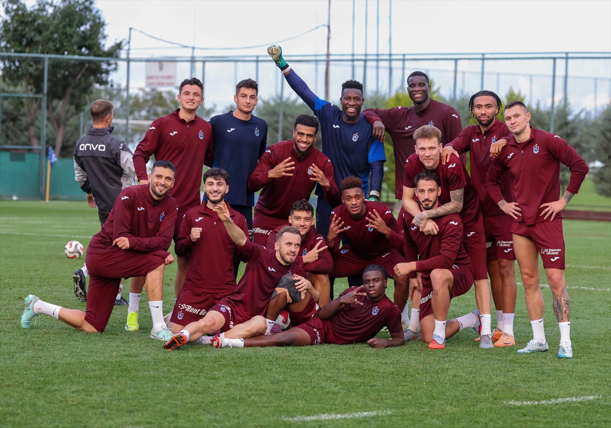 Trabzonspor, Kayserispor maçının hazırlıklarını sürdürdü