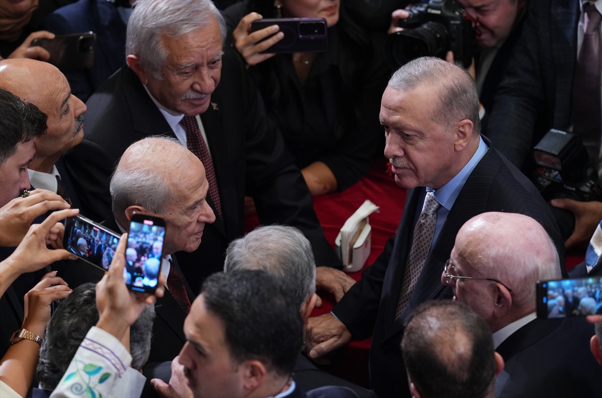 TBMM Başkanı Kurtulmuş, yeni yasama yılı dolayısıyla resepsiyon verdi