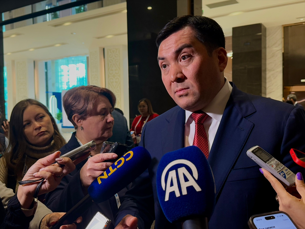 Kazakistan Enerji Bakanı Akkenzhenov: "Bakü-Tiflis-Ceyhan Petrol Boru Hattı'na büyük ilgi duyuyoruz