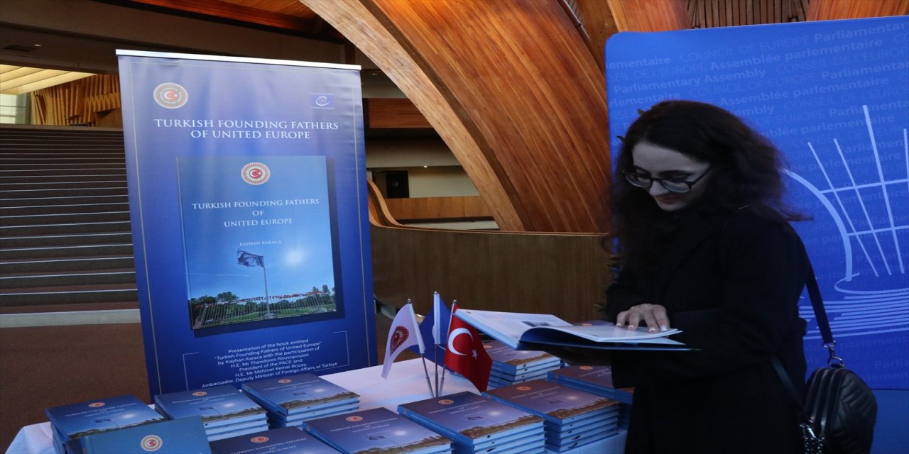 Avrupa Konseyinde “Birleşik Avrupa’nın Türk Öncüleri” kitabı tanıtıldı