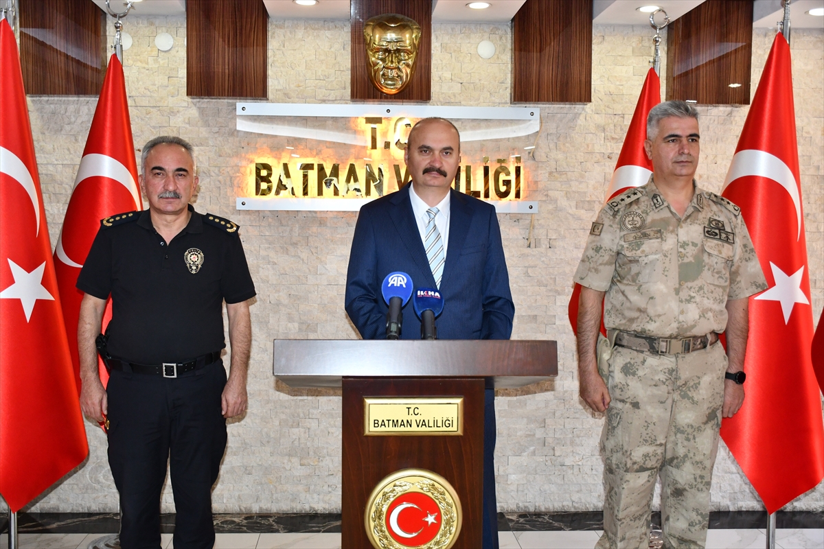 Batman'da "Asayiş ve Güvenlik Değerlendirme Toplantısı" düzenlendi