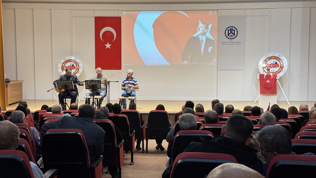 Konya’da şehitlere saygı gecesi düzenlendi
