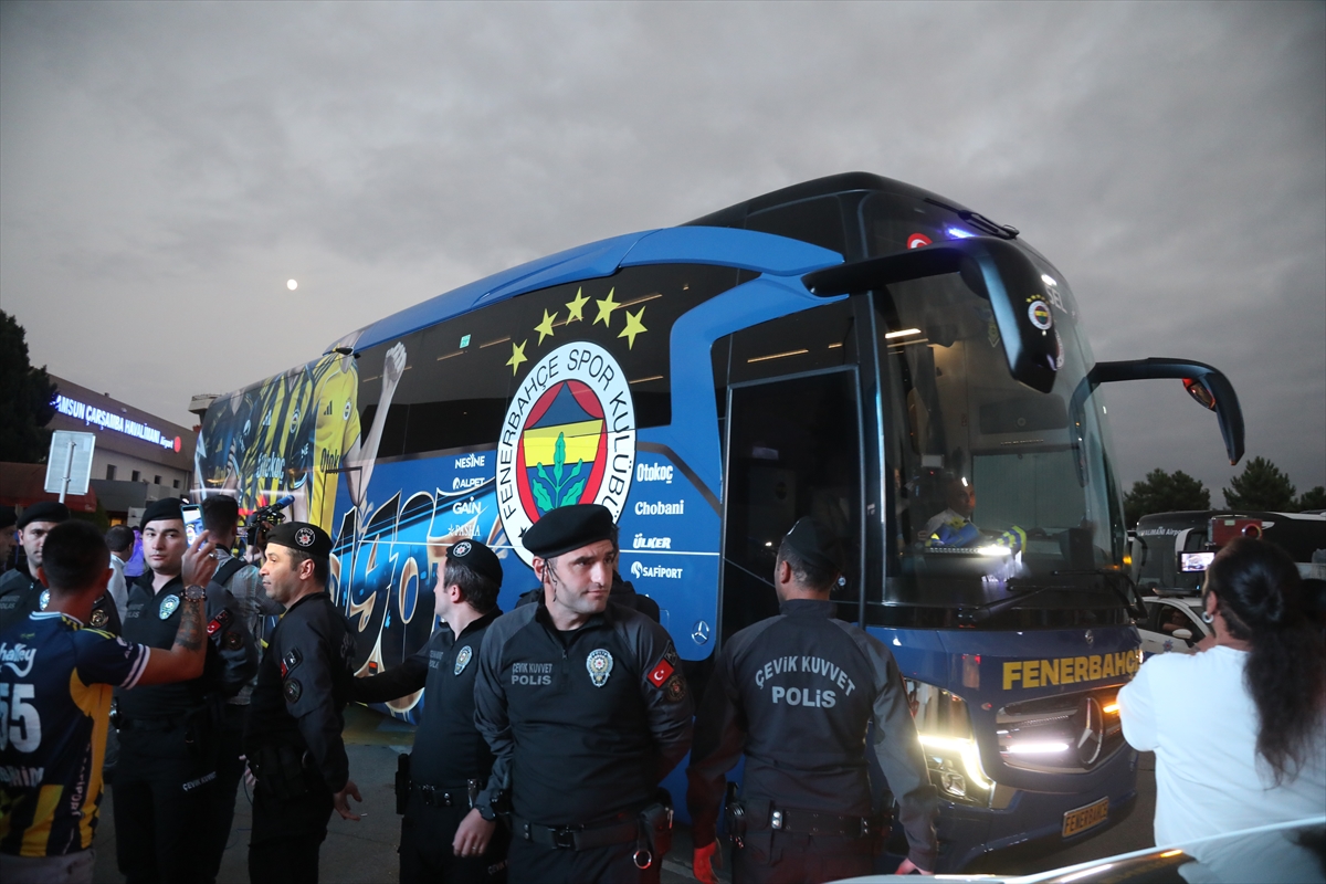 Fenerbahçe kafilesi, Samsun'a geldi