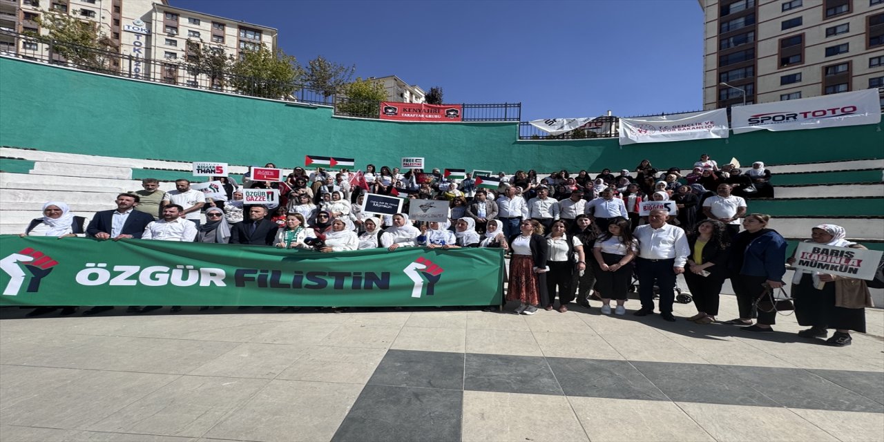 AK Parti Kadın Kolları 7 ilde “Gazze İçin Sessiz Çığlık” etkinliği düzenledi