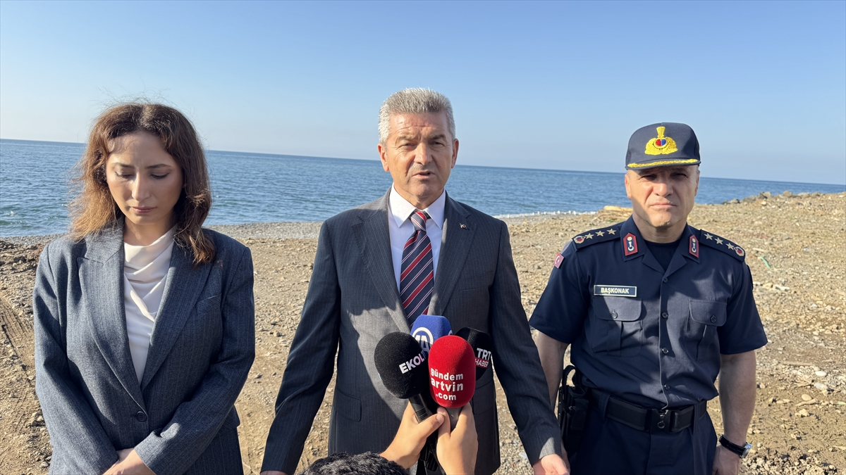 Artvin'de denizde bulunan insansız deniz aracı kontrollü şekilde imha edildi