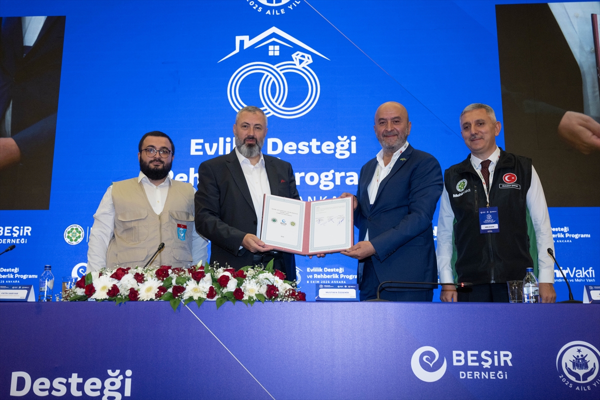 Beşir Derneği ve Mehir Vakfı, her yıl ihtiyaç sahibi 1500 çifte evlilik desteği verecek