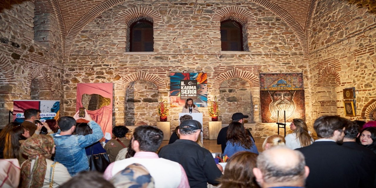 İVA Sanat’ın II. Karma Sergisi Ortaköy’de açıldı; 48 sanatçı, 100’den fazla eserle “Filizlenmek” temasıyla buluştu.