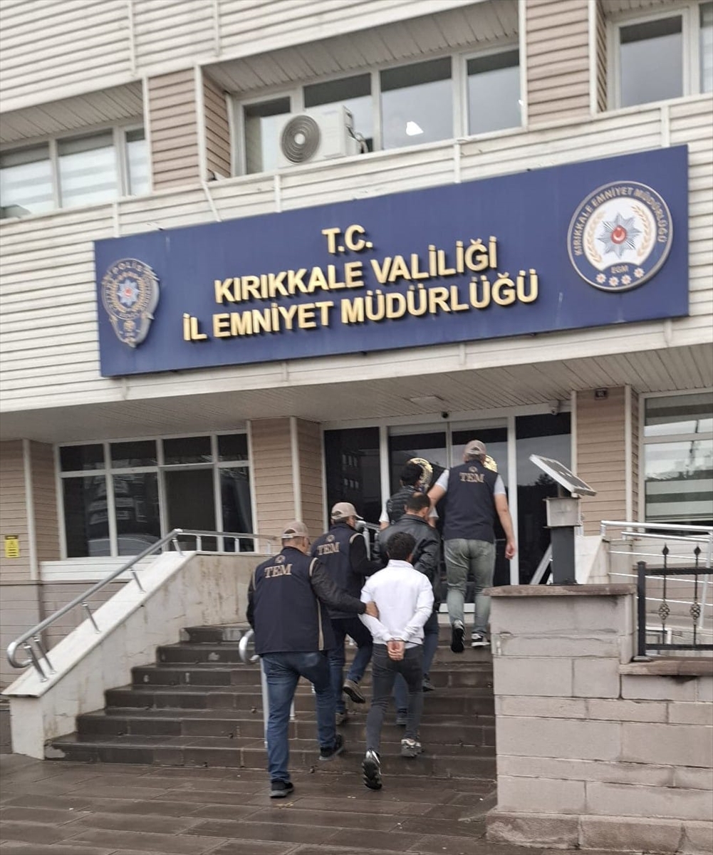 Kırıkkale'de terör örgütü PKK/KCK'ya yönelik operasyonda 3 zanlı yakalandı