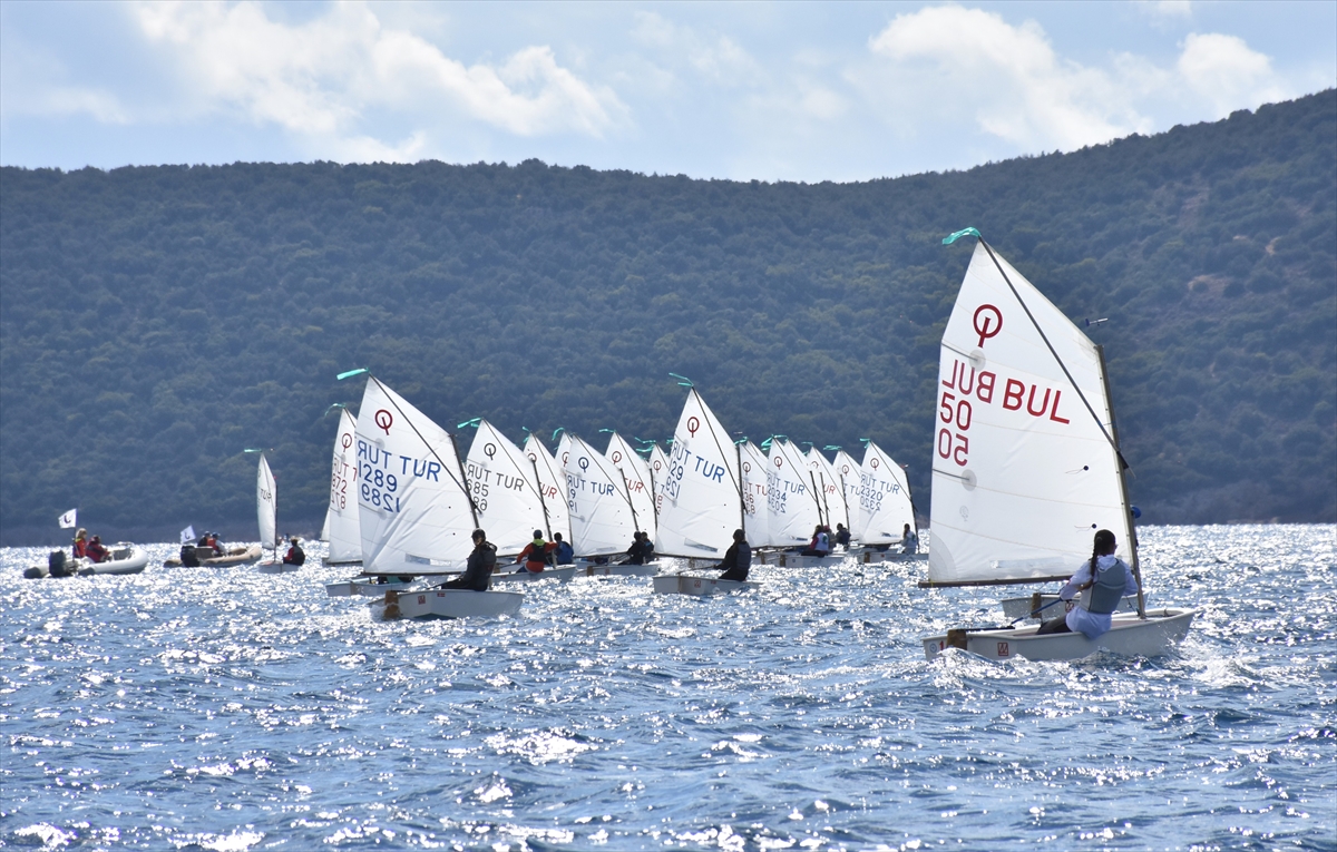 Bodrum Ticaret Odası 13. Bodrum Uluslararası Optimist Yarışları başladı