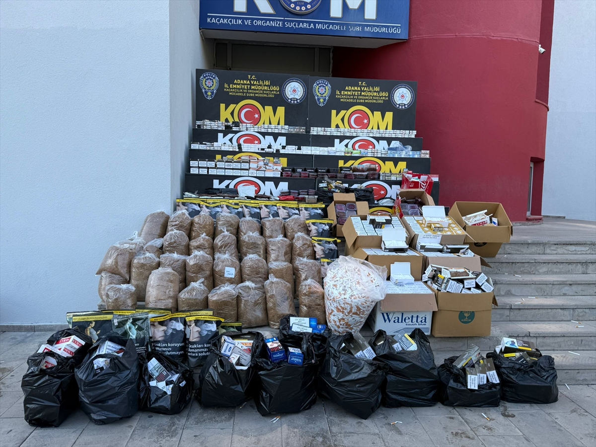 Adana'da kaçakçılık operasyonunda 20 şüpheli yakalandı