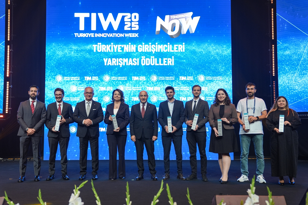 Türkiye Innovation Week'te girişim ve inovasyon ödülleri sahiplerini buldu