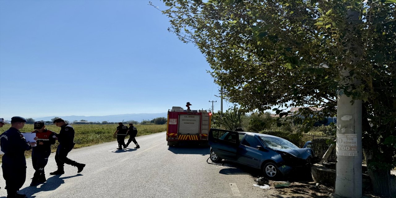 Aydın Germencik’te otomobil sulama kanalına çarptı: Sürücü hayatını kaybetti