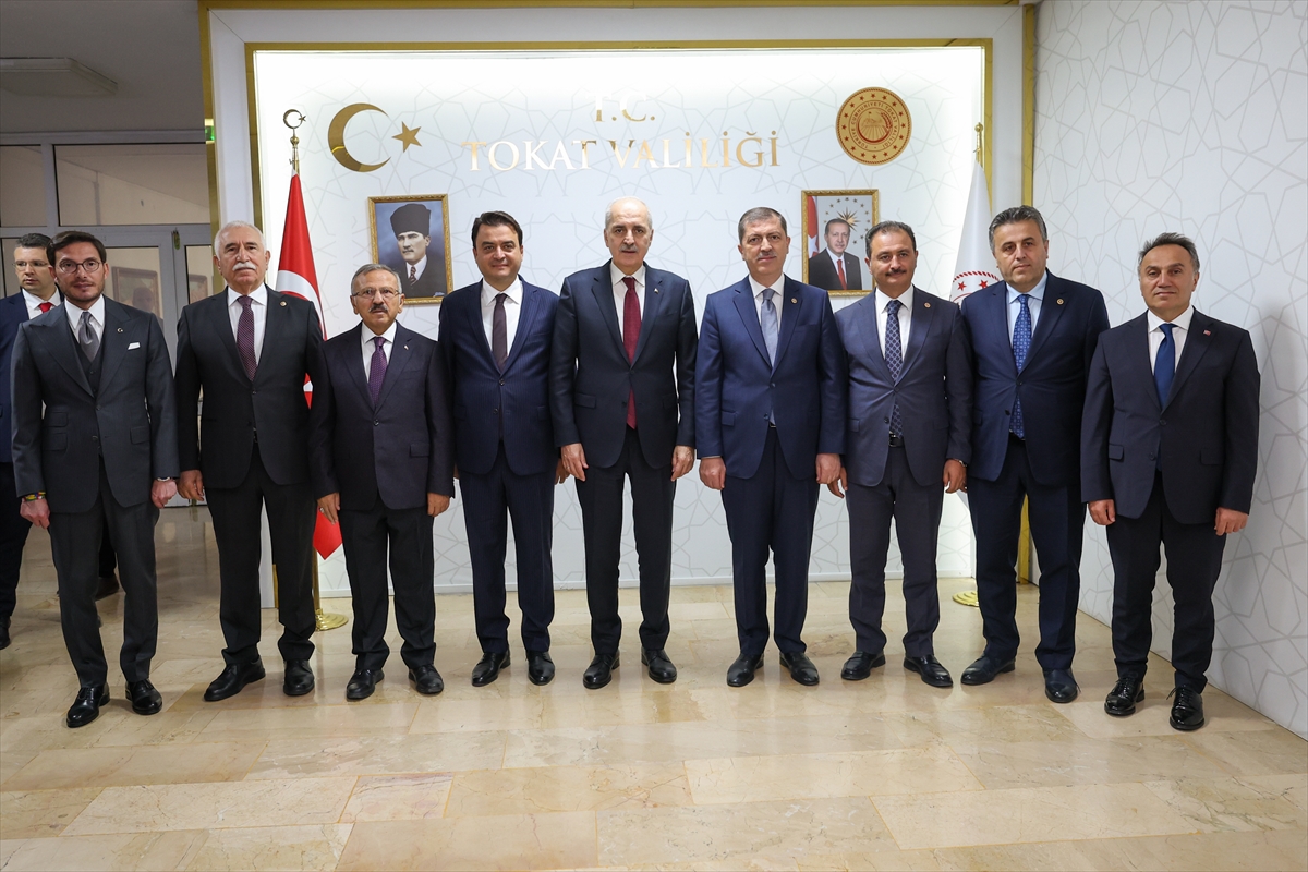 TBMM Başkanı Kurtulmuş, Tokat'ta Valilik ve Belediyeyi ziyaret etti