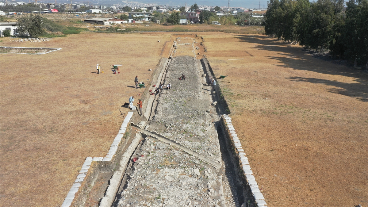 Antakya Antik Hipodrom ve çevresindeki kazı çalışmaları devam ediyor