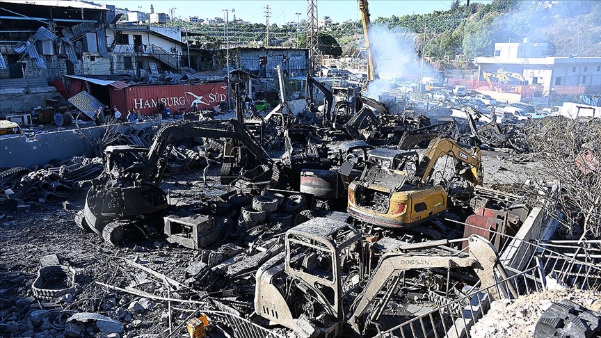 İsrail ordusunun, Lübnan'ın güneyine düzenlediği saldırıda 1 kişi öldü, 7 kişi yaralandı