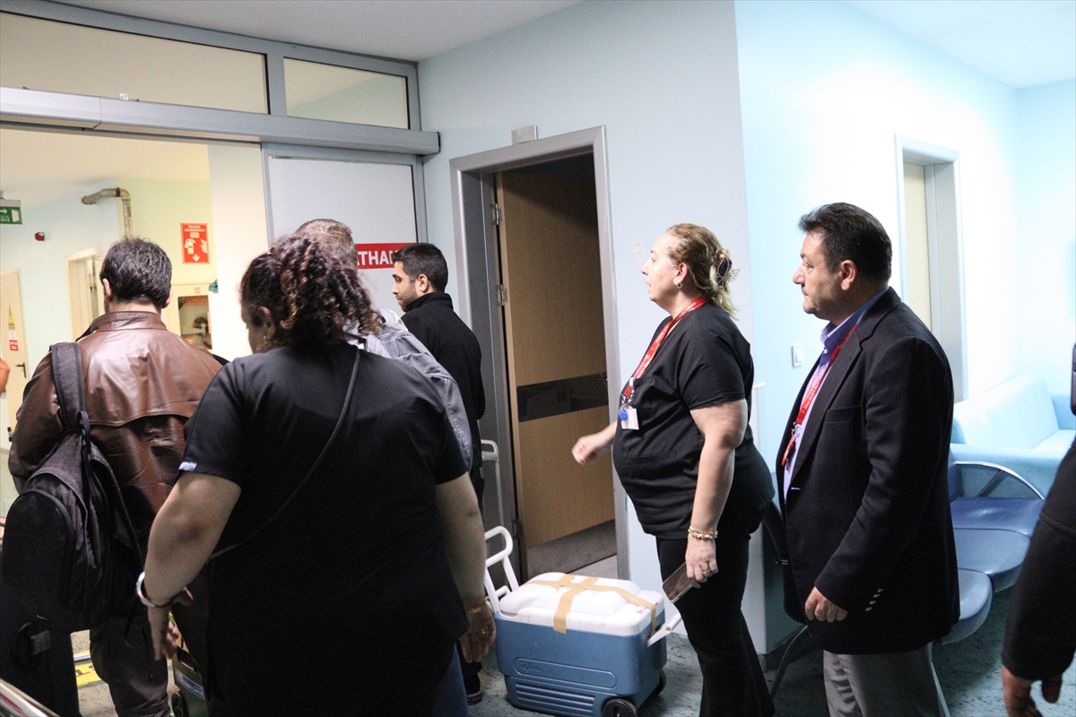 Düzce'de beyin ölümü gerçekleşen hastanın organları 3 kişiye umut oldu