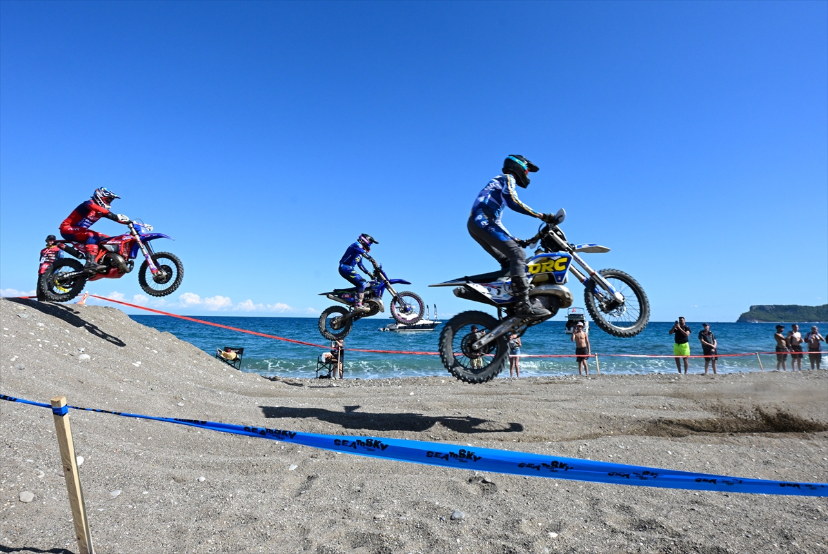 16. Sea To Sky Enduro Motosiklet Yarışı Antalya'da sona erdi