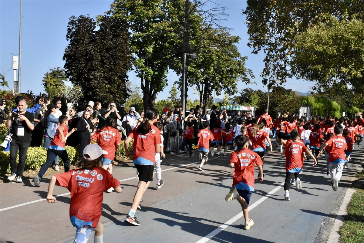 Ordu'da "çocuk maratonu" koşuldu