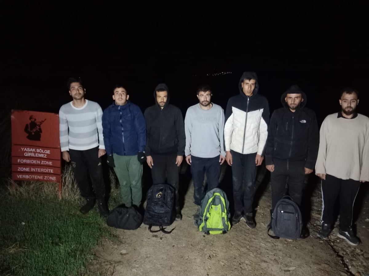 Edirne'de 16 düzensiz göçmen yakalandı