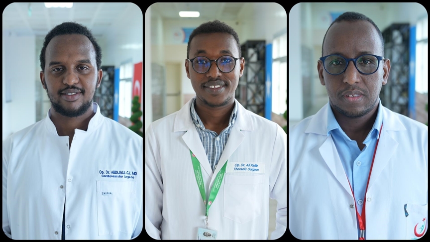 Türkiye mezunu Somalili genç doktorlar ülkelerinin sağlık sistemine umut oluyor