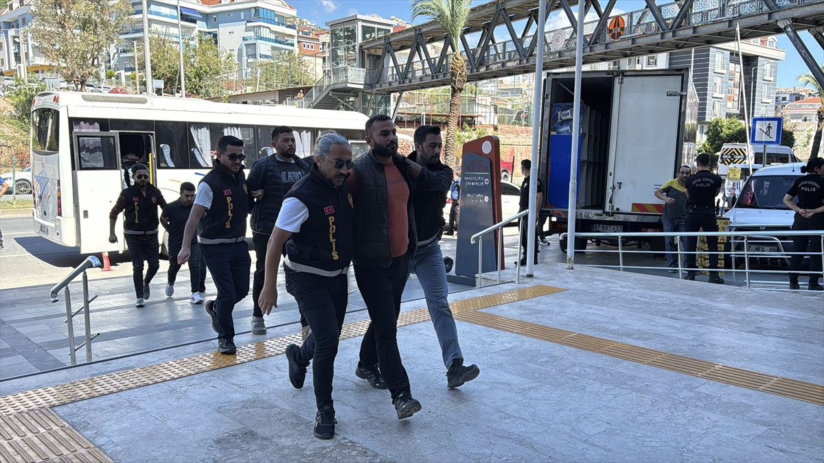 Alanya'da bir kişinin öldürülmesine ilişkin 7 şüpheli yakalandı