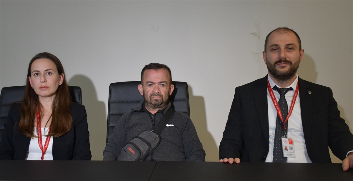 Düzce'de beyin ölümü gerçekleşen hastanın bağışlanan organları 3 kişiye nakledildi