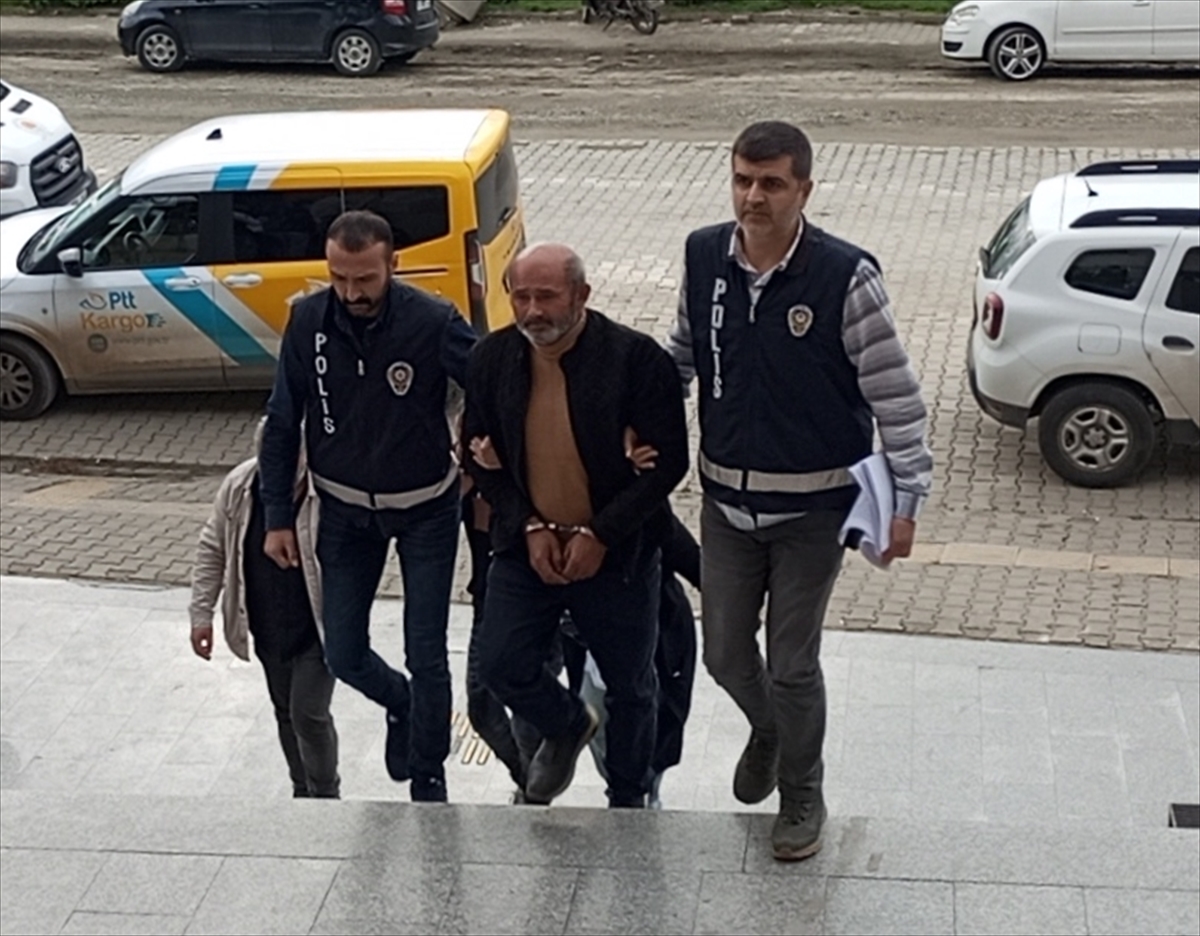 Samsun'da bankadan silahlı soygun yapan kişi adliyeye sevk edildi