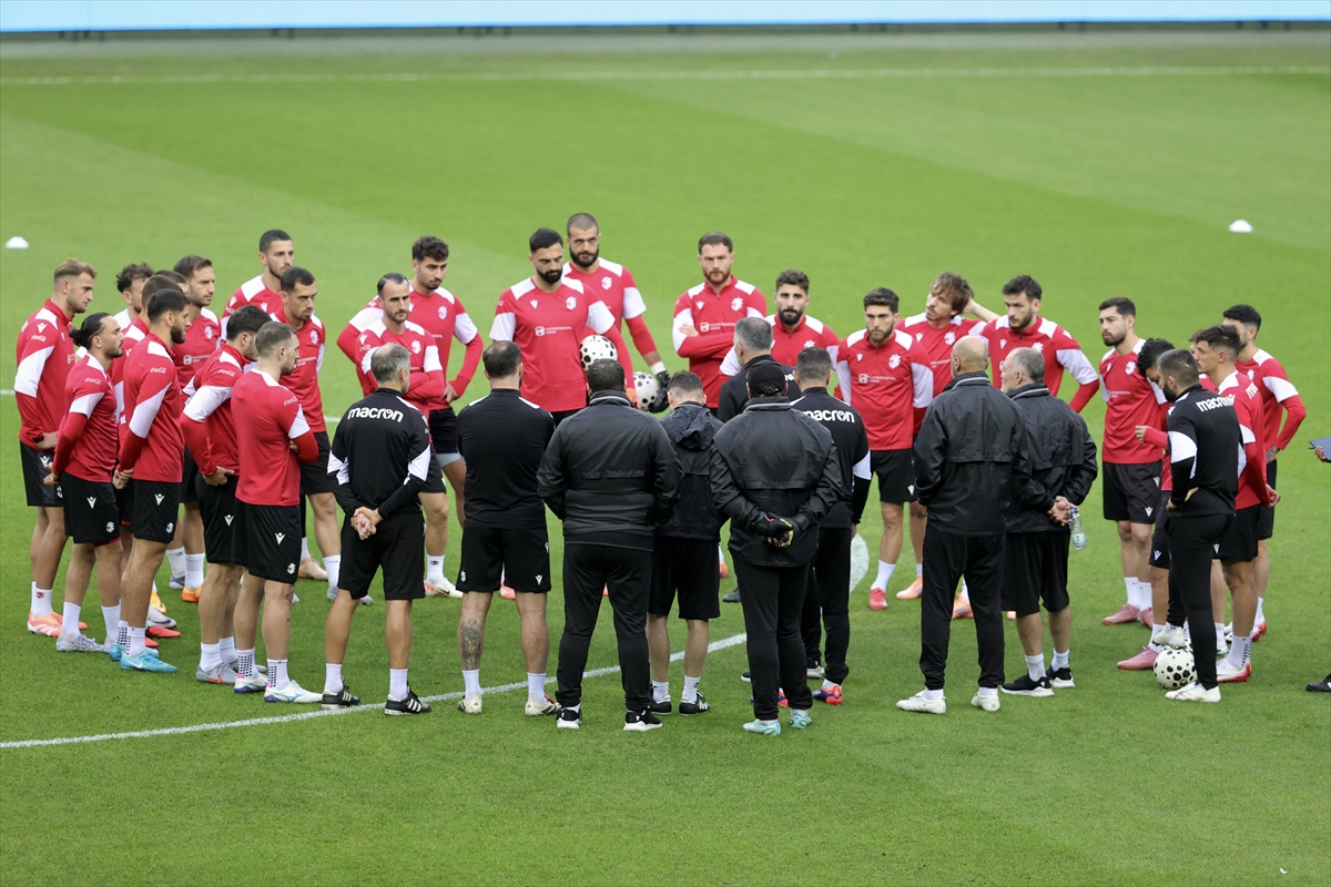 Gürcistan, Türkiye maçının hazırlıklarını tamamladı