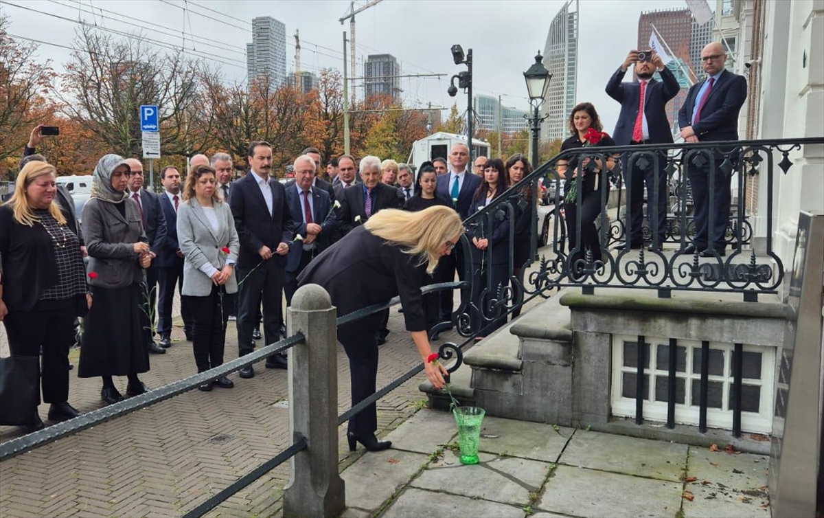 Hollanda'da ASALA'nın şehit ettiği Ahmet Benler, Lahey ve Marmaris'te anıldı