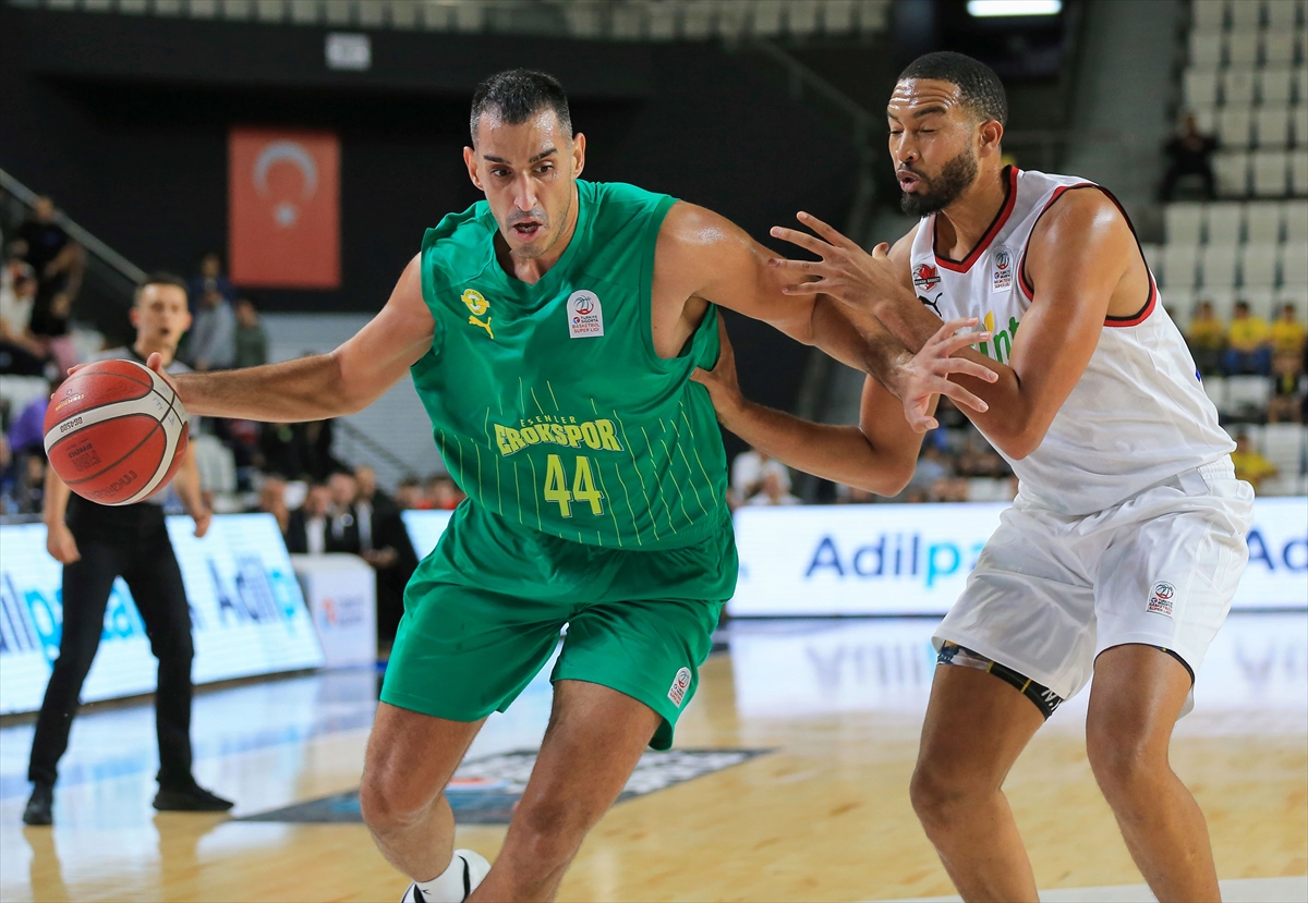 Glint Manisa Basket: 75 - Esenler Erokspor: 95