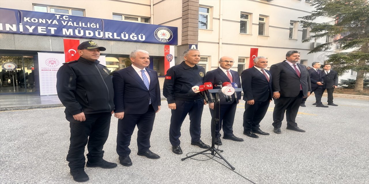 İçişleri Bakanı Yerlikaya: "Narkokapan Konya" Operasyonunda 421 Zanlı Gözaltına Alındı