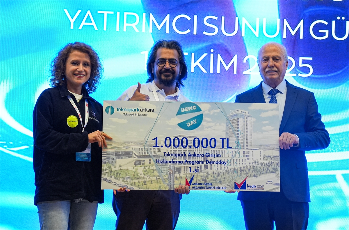 Teknopark Ankara "Demoday 2025"te girişimcilere ödül