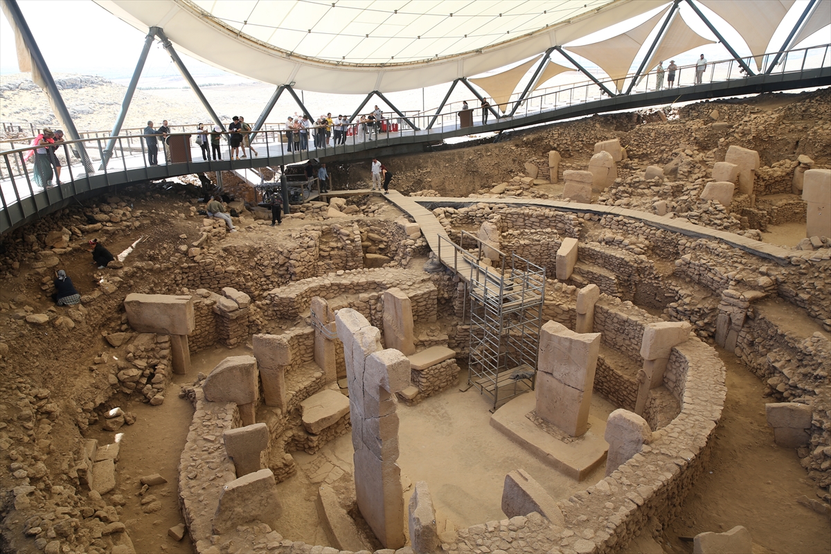 Göbeklitepe'nin günlük ziyaretçi sayısı ortalama 5 bini buldu