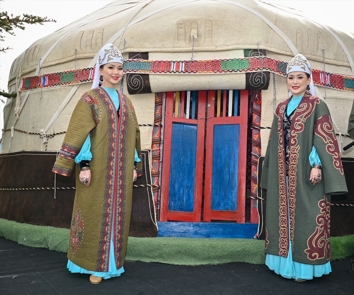 Kazak Yurt Çadırı Ankara'da açıldı