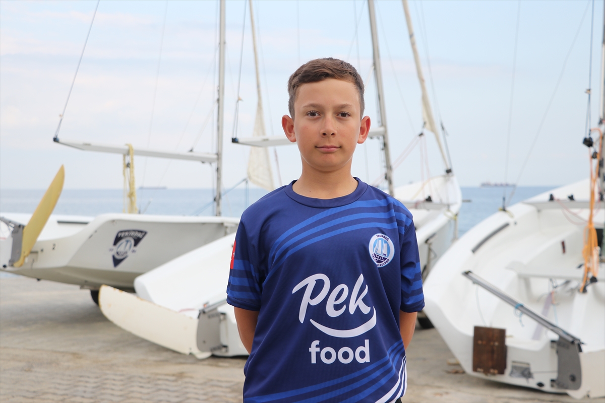 Milli yelkenci Rüzgar Uzel'in hedefi Balkan Şampiyonası'nda kürsü