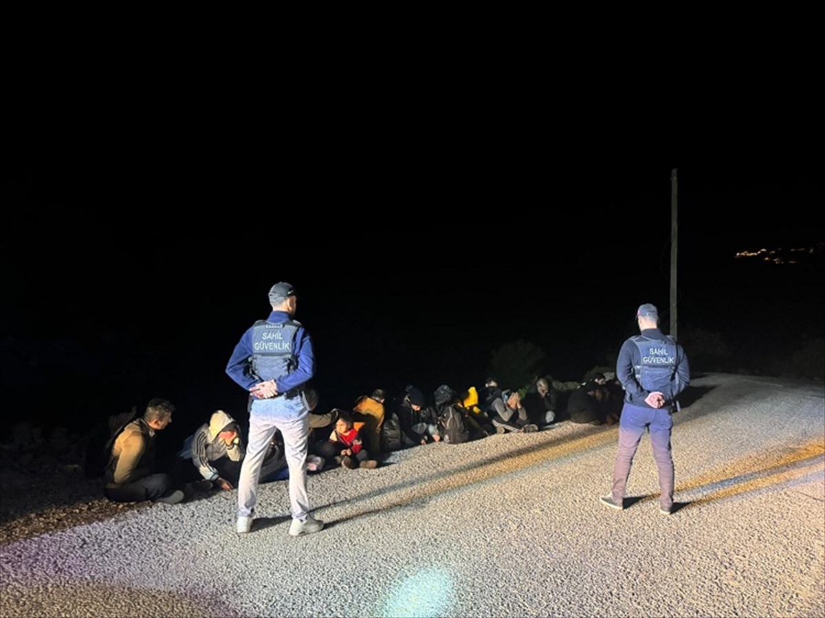 Fethiye’de 40 düzensiz göçmen yakalandı