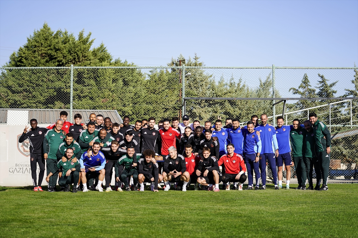 Gaziantep FK, Antalyaspor maçının hazırlıklarını sürdürdü