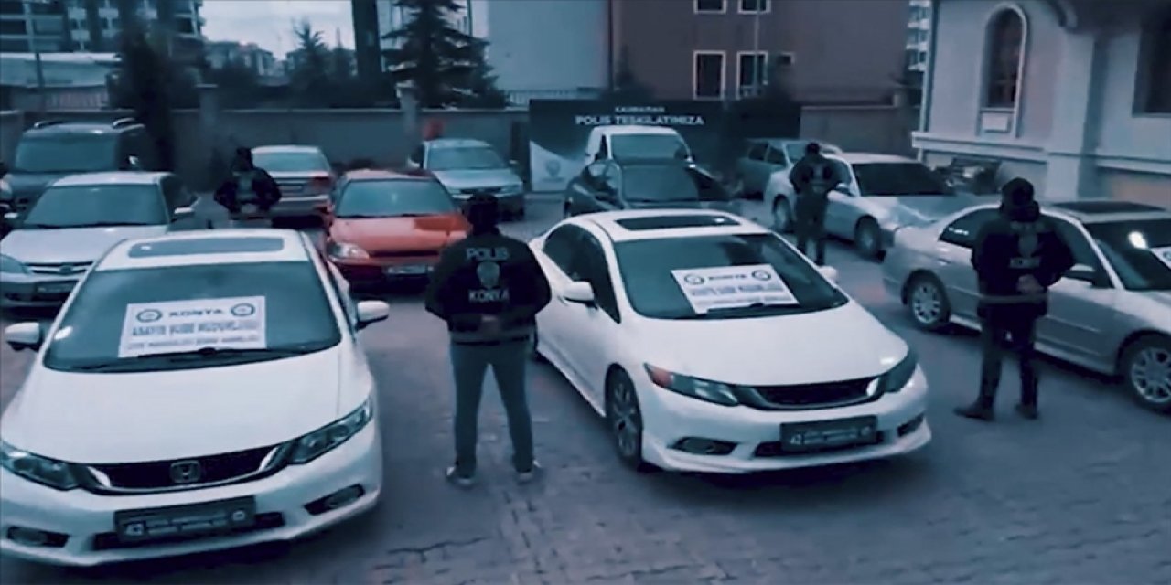 "Change araç" şebekelerine yönelik operasyonlarda 35 şüpheli yakalandı