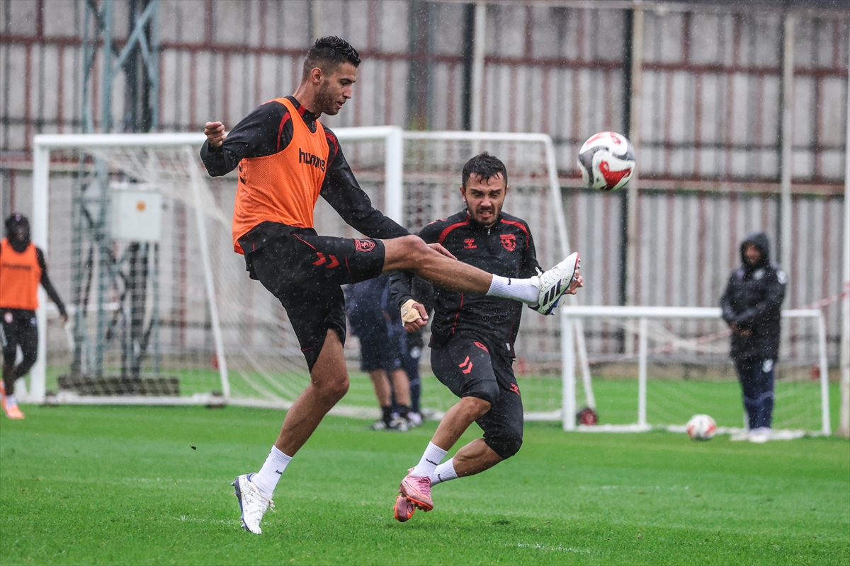 Samsunspor, Kayserispor maçının hazırlıklarına devam etti