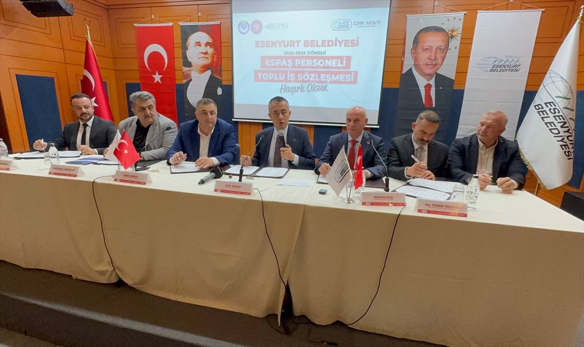 Esenyurt Belediyesince, yan haklar ve ikramiye dahil çalışanlara yüzde 34 zam yapıldı