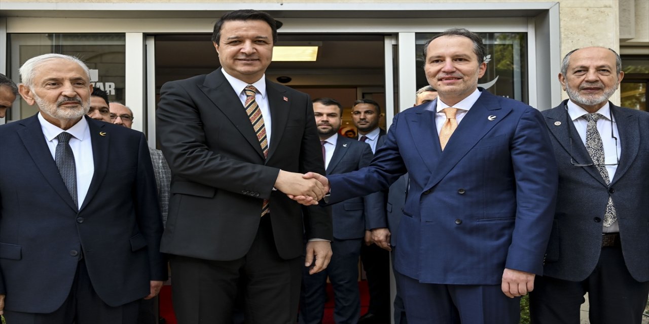 Mahmut Arıkan’dan Fatih Erbakan’a ziyaret: “Milli Görüş partileri daha sık bir araya gelmeli”